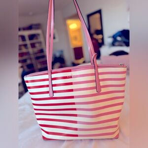 Kade Spade striped tote